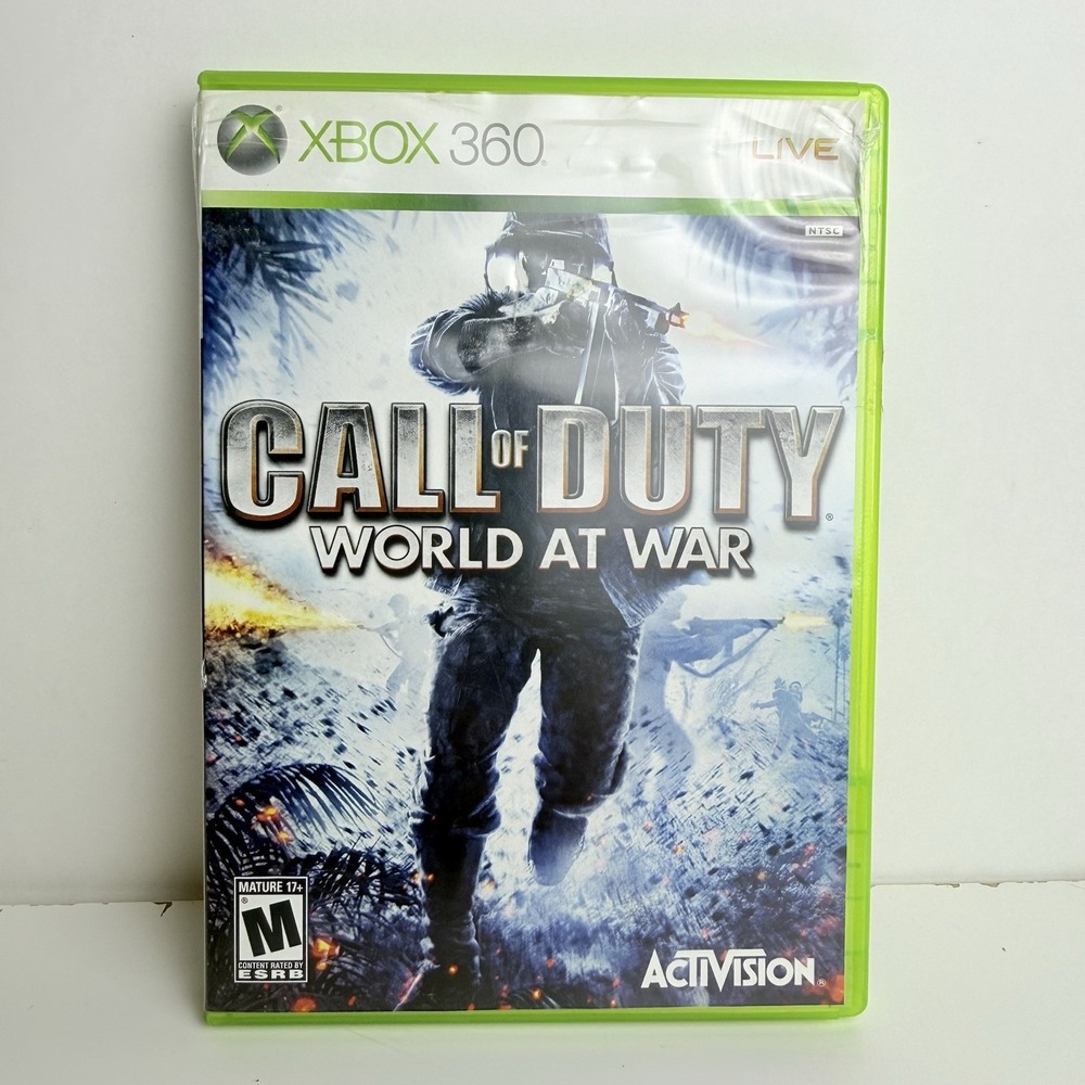 Call of Duty World at War (Xbox 360, 2008) Complete Tested Working